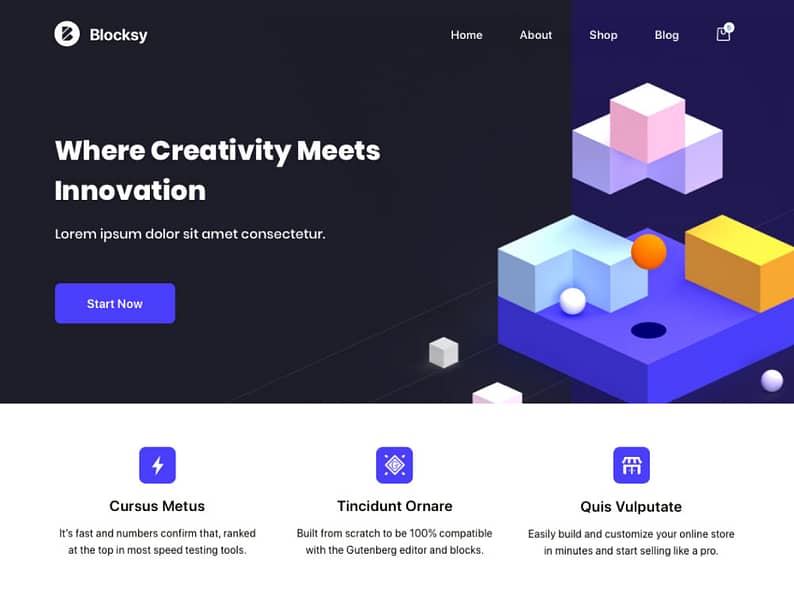 blocksy wordpress